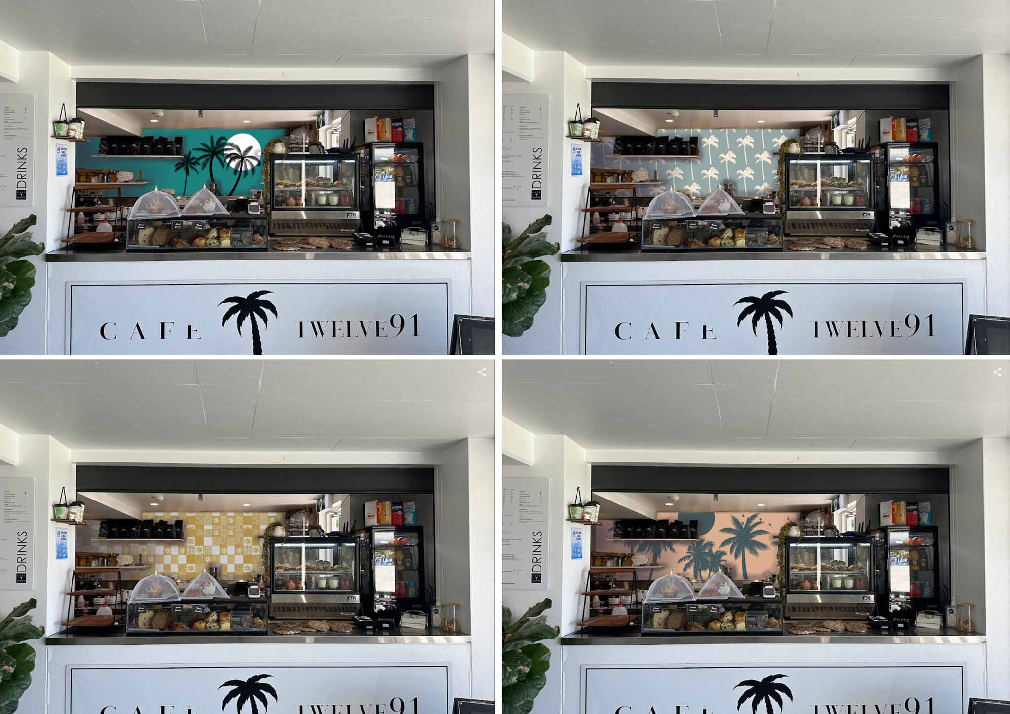 Cafe Twelve91 Wallpaper