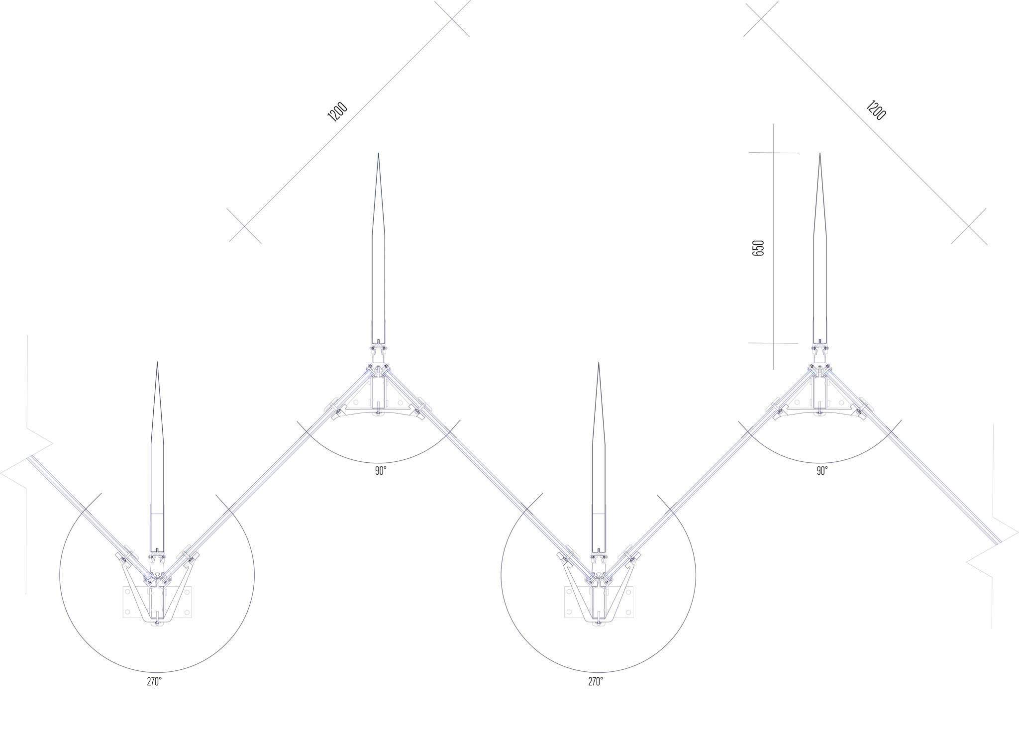 Saw-tooth Facade Design