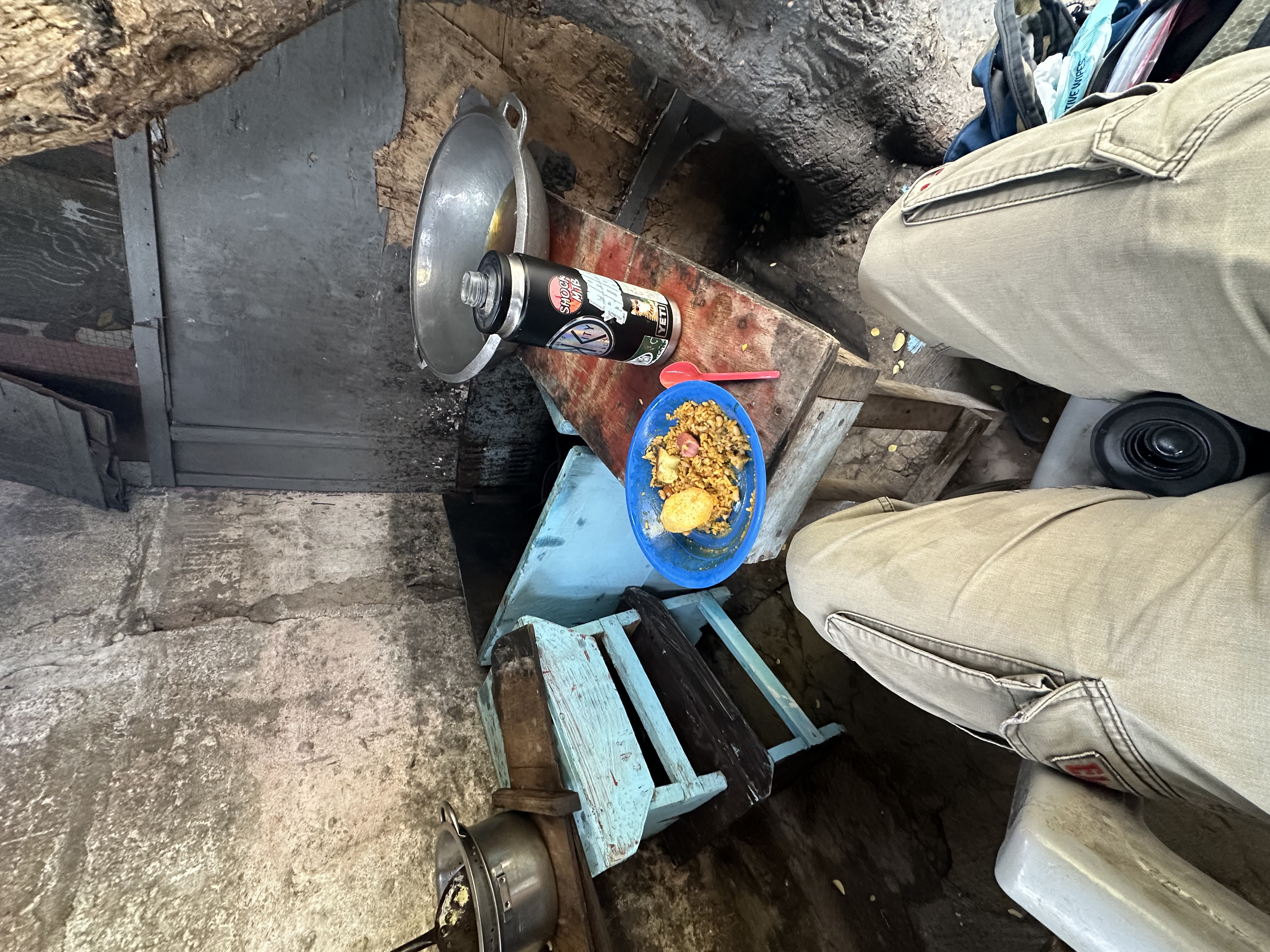 Ghanian street kitchen