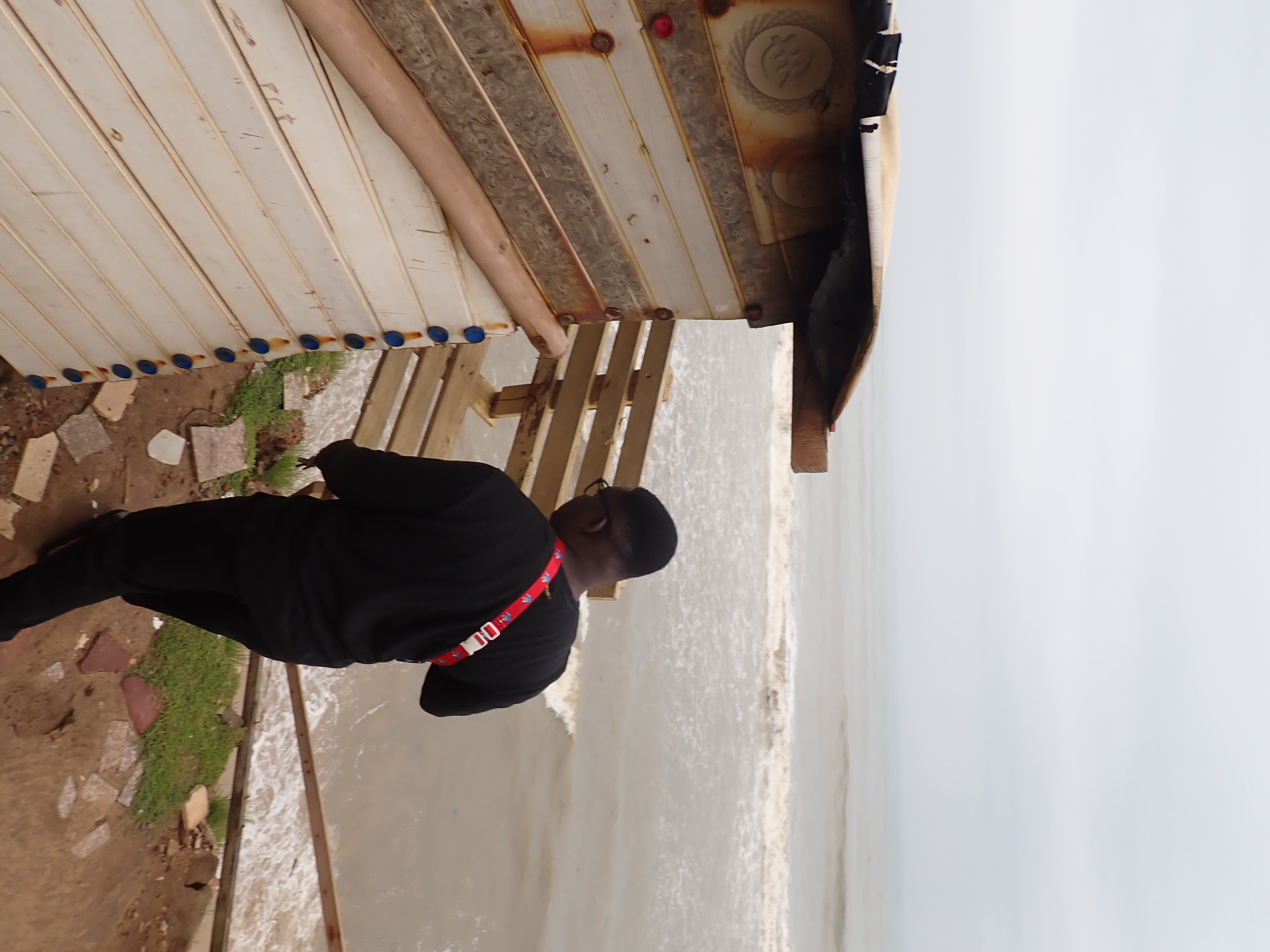 Ghanian beach bar